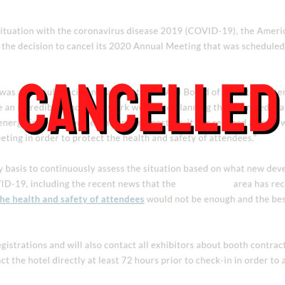 What do PR professionals do when COVID-19 cancels major annual meetings?
